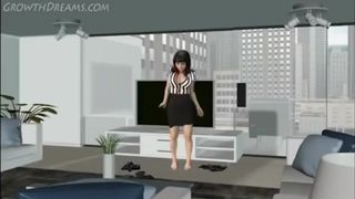 Огромная брюнетка на улицах города давит мужчин своими буферами и длинными ножками